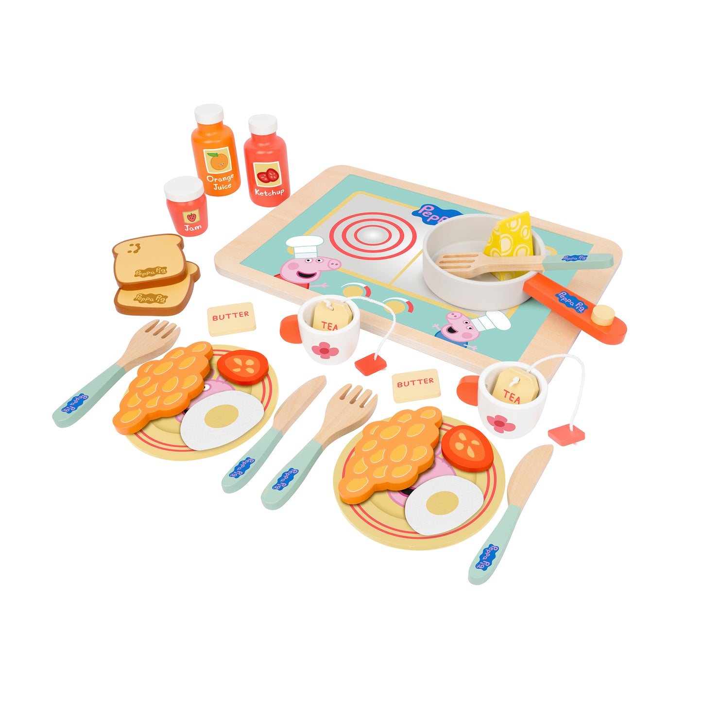 Peppa Pig - Reversable Tray & Stove