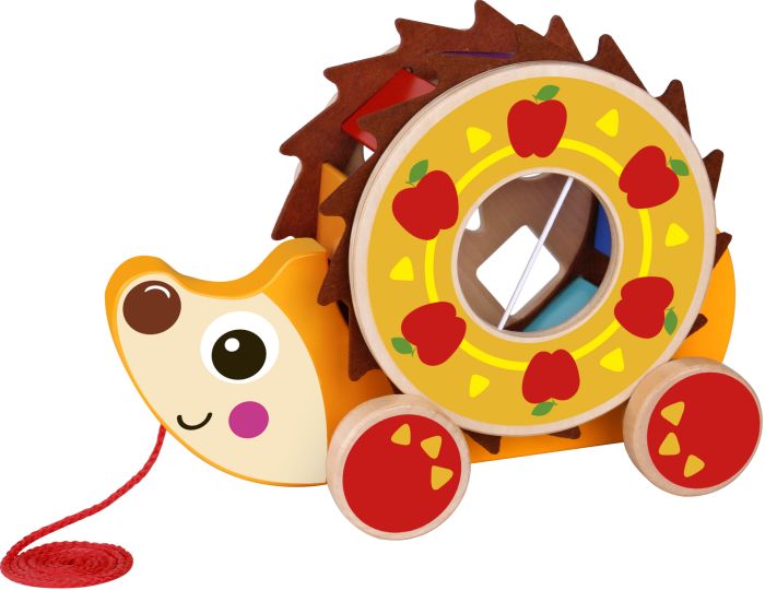Pull Along Hedgehog Sorting Wheel