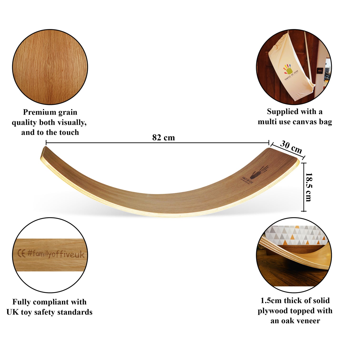 Oak boards measurement