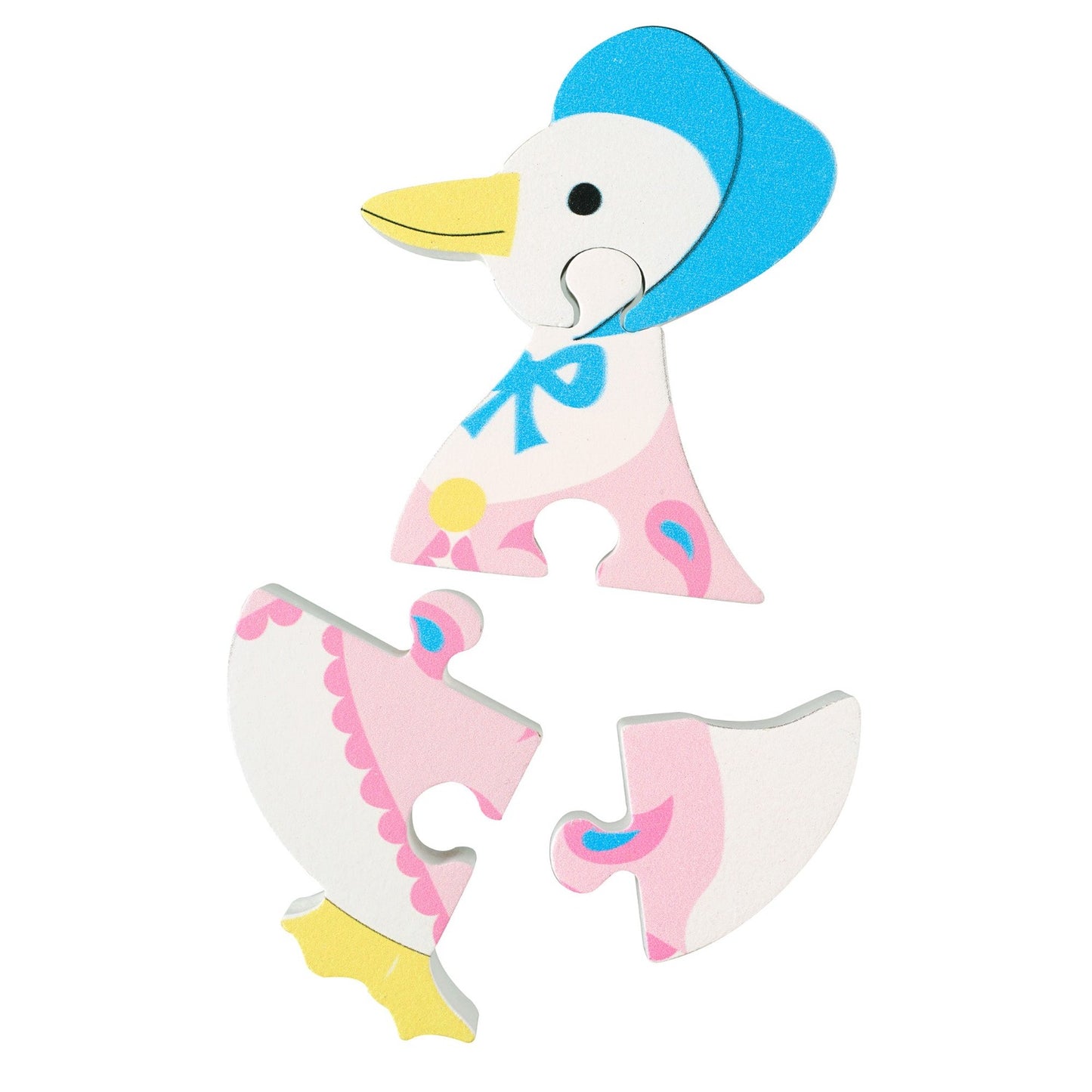 jemima puddle duck wooden toy