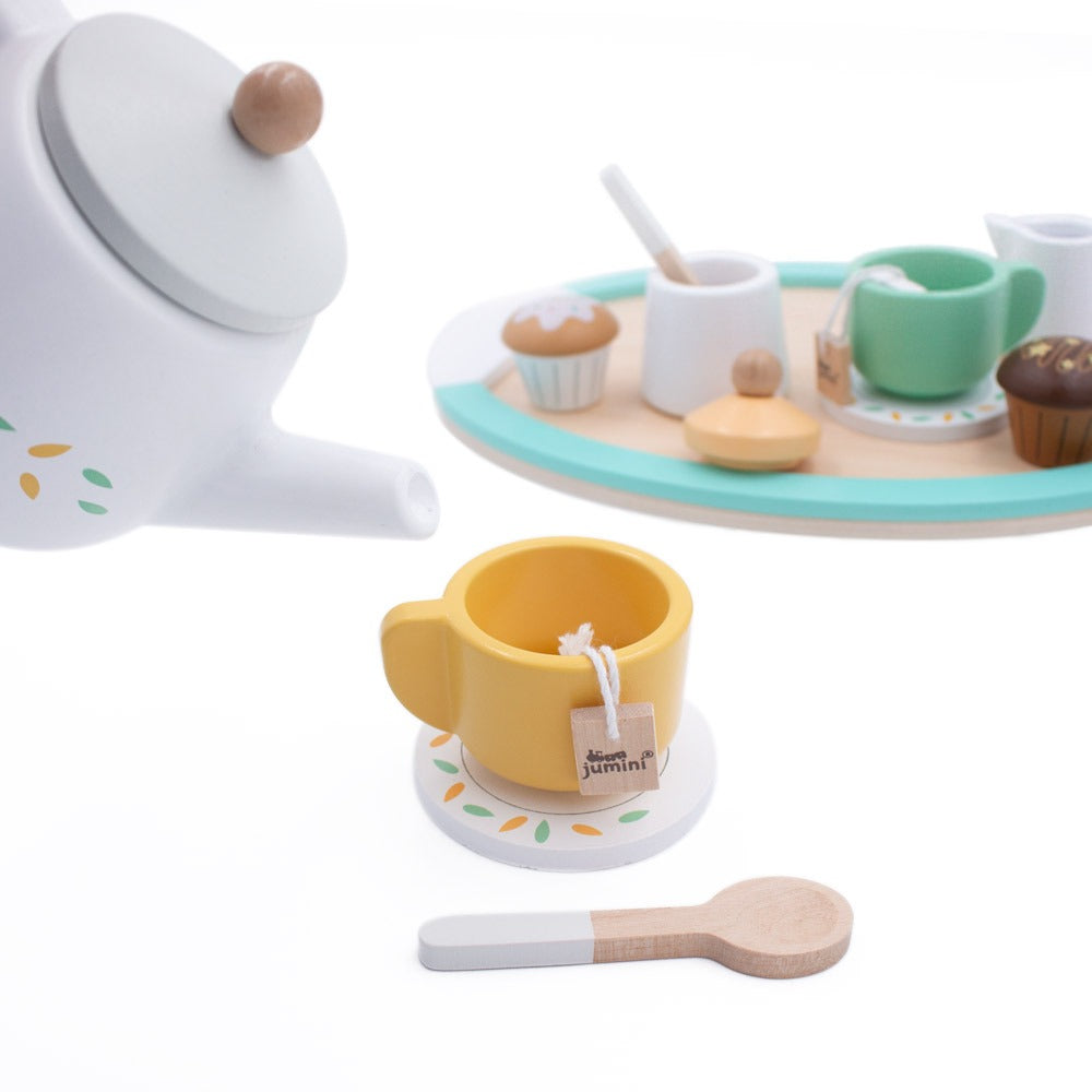 Wooden Afternoon Tea Set