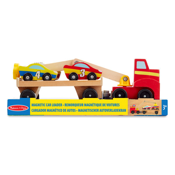 Melissa & Doug Wooden Car Loader