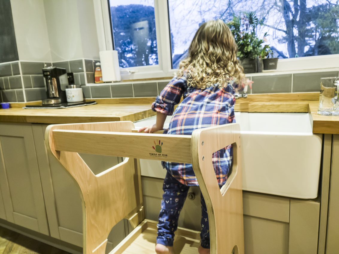 learning tower stool