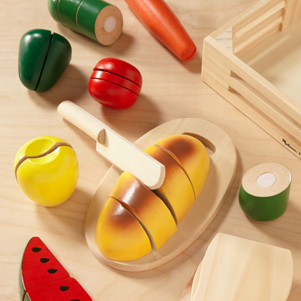 Melissa & Doug Wooden Cutting Food
