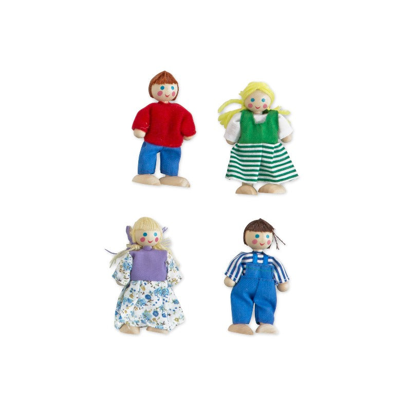 melissa & doug take-along wooden doorbell dollhouse