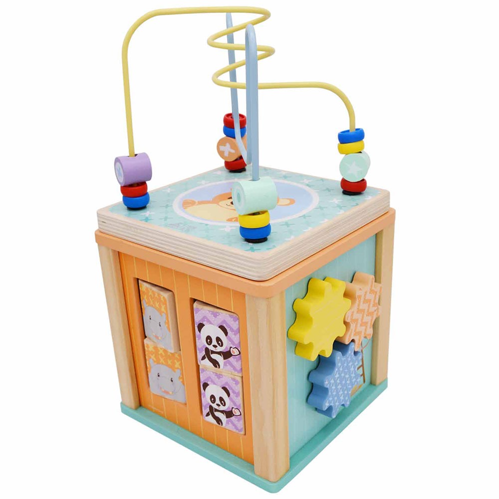 Best wooden 2025 activity cube uk