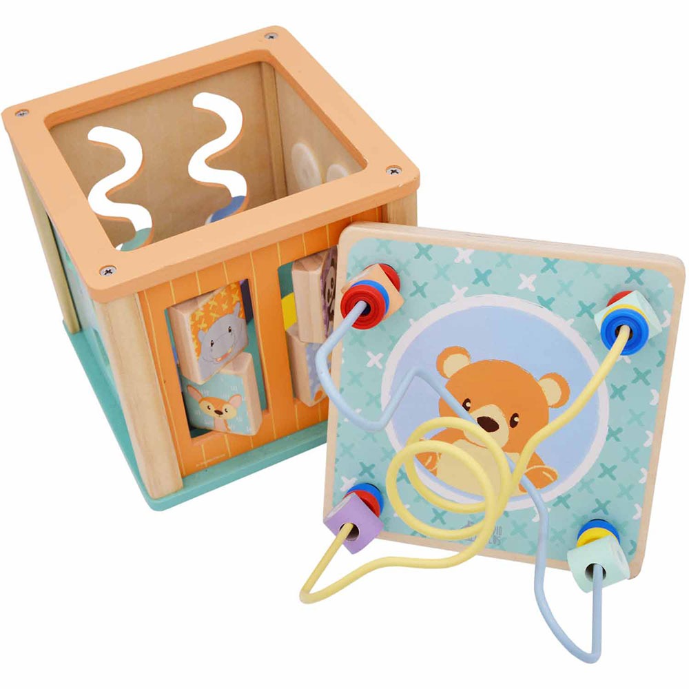 best wooden activity cube