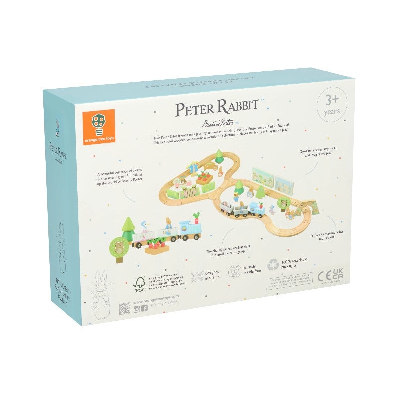 Beatrix Potter inspired train track