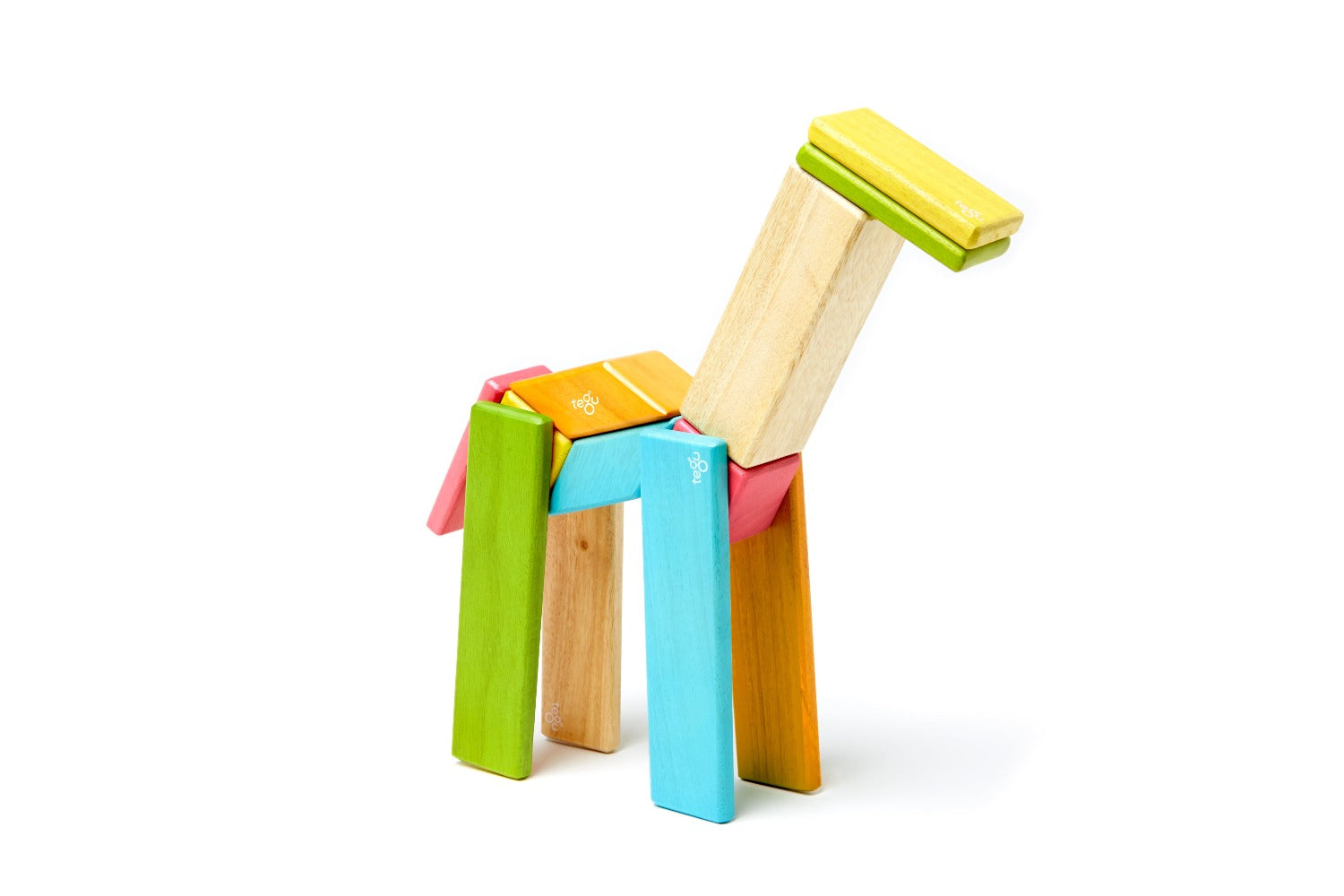wooden magnetic tiles